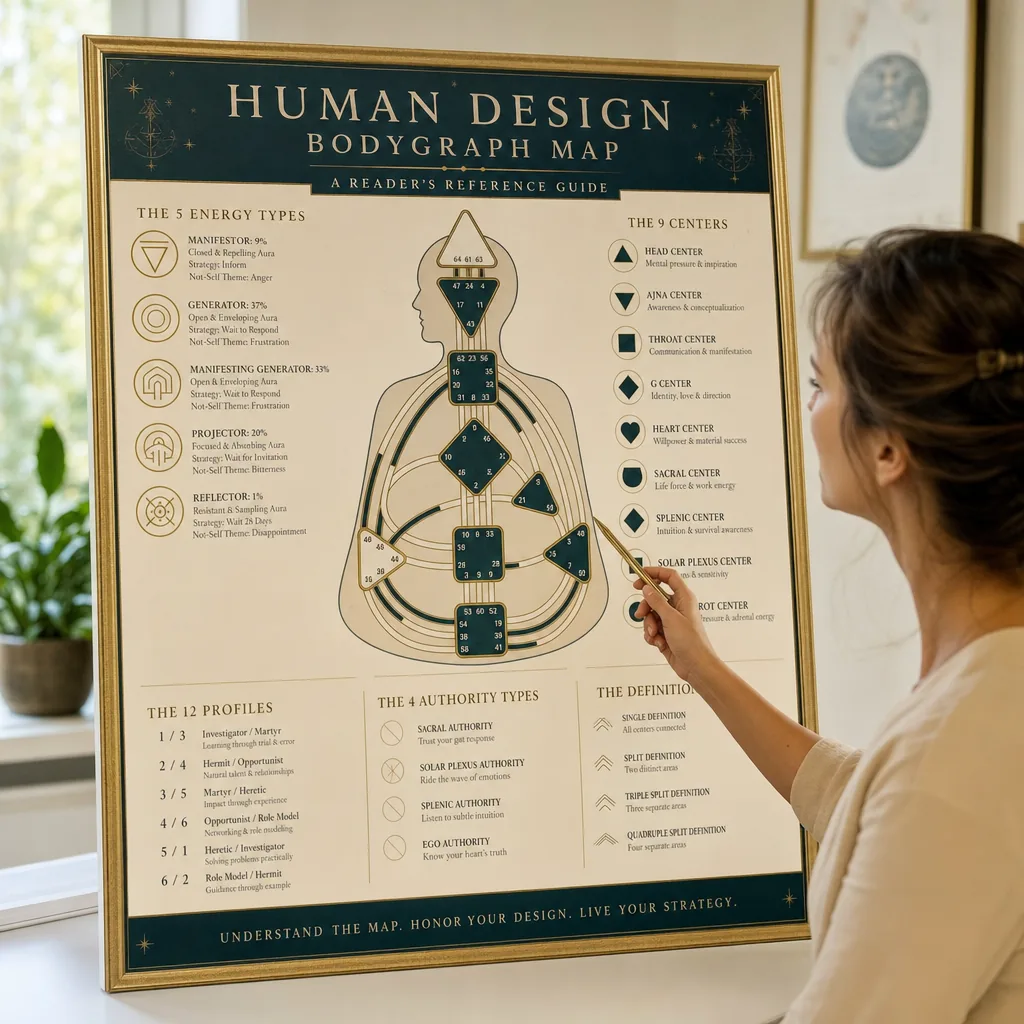 Human Design Reader reference guides